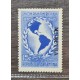 ARGENTINA 1940 GJ 839 ESTAMPILLA NUEVA CON GOMA RARA CON SOBRECARGA MUESTRA